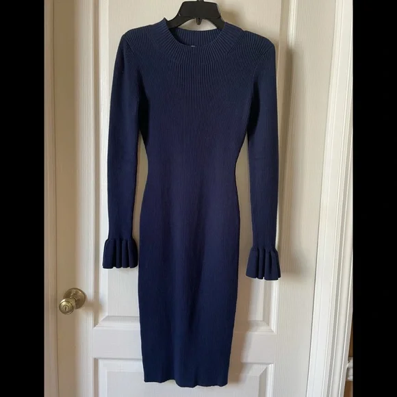 milly navy blue dress Milly Women's Kaelynn Floral Jacquard Dress - Blue - Size 0